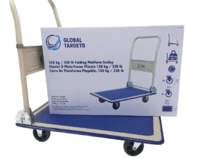 Carro Plegable Global Targets 150 kg – Plataforma de Transporte con Ruedas TPR
