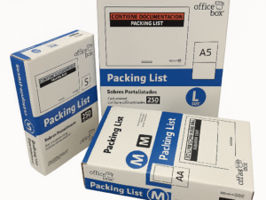 Sobres Packing List Adhesivos – Pack 250 uds